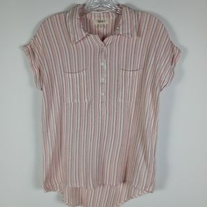 ✨5/$15 Style & Co S Short Sleeve Pullover Blouse